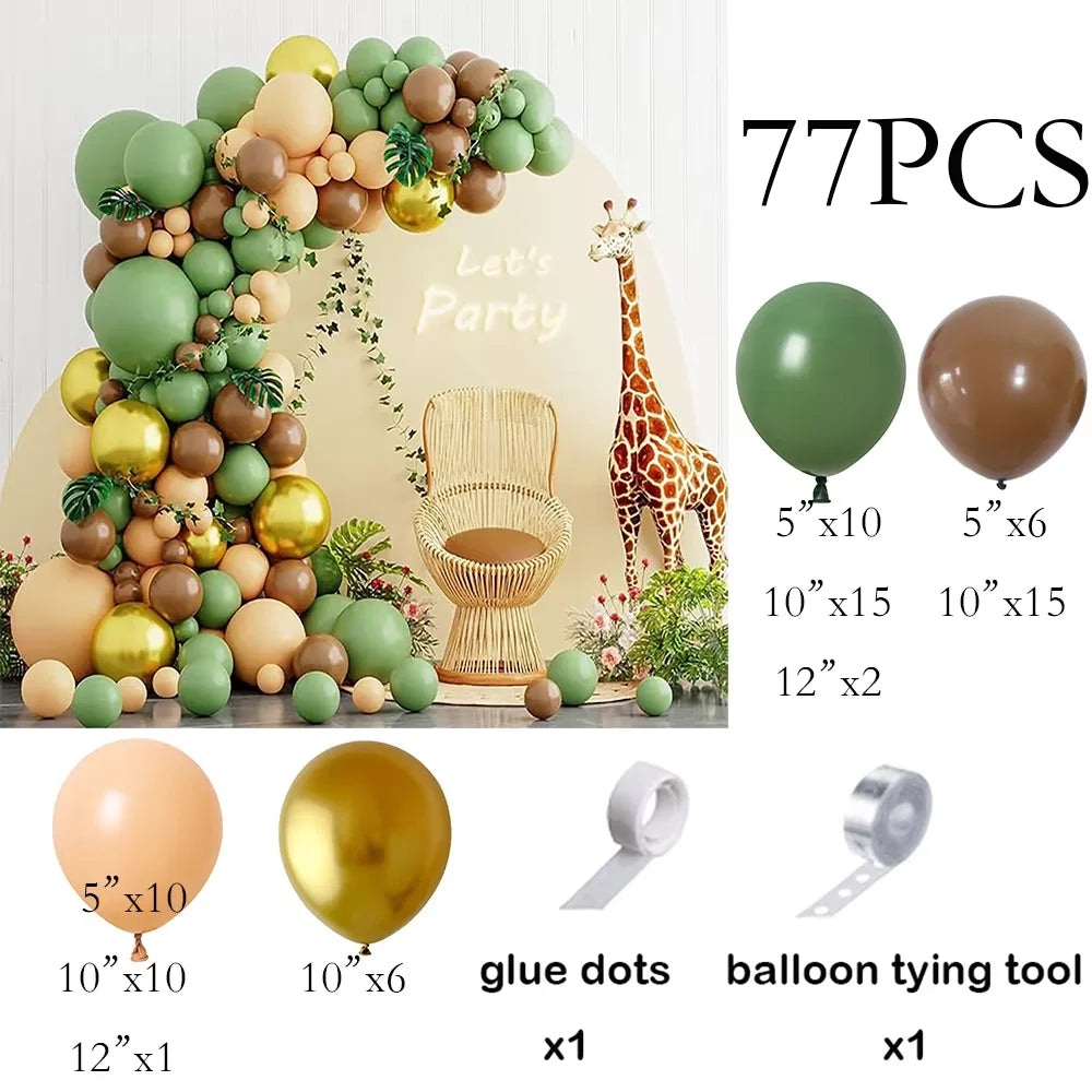 Skin Balloons Arch Kit White Sand Gold Confetti Latex Balloon Garland Kids Birthday Party Baby Shower Wedding Decoration Globos