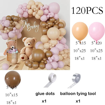 Skin Balloons Arch Kit White Sand Gold Confetti Latex Balloon Garland Kids Birthday Party Baby Shower Wedding Decoration Globos